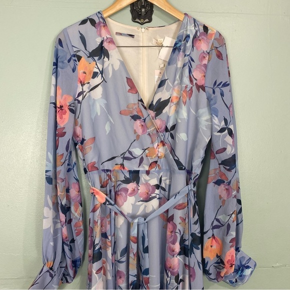 Yumi Kim Blue Floral Maxi Dress - Picture 3 of 7